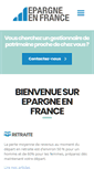 Mobile Screenshot of epargne-en-france.com
